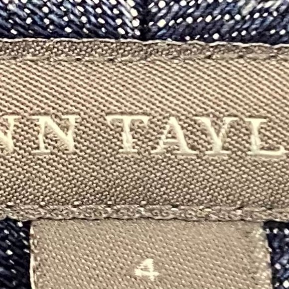 Ann Taylor Denim Jeans Blue Size 4 SKU 000318-12 - Picture 5 of 6